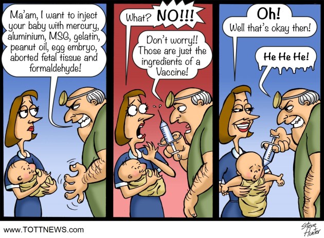 Cartoon by Steve Hunter for TOTT News